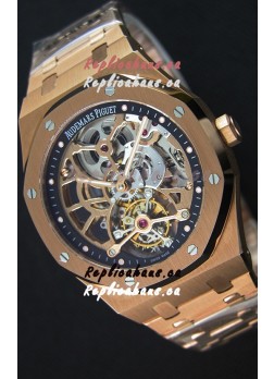 Audemars Piguet Royal Oak Tourbillon Extra-Thin Openworked Rose Gold Watch