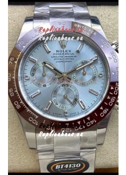 Rolex Cosmograph Daytona M116506-0002 ICE BLUE Dial Original Cal.4130 Movement - Ultimate 904L Steel Watch