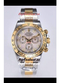 Rolex Cosmograph Daytona M116503-0007 2 Tone Yellow Gold Original Cal.4130 Movement - 904L Steel Watch