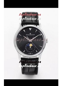 Jaeger LeCoultre Master Ultra Thin Moon 904L Steel 1:1 Mirror Replica Watch