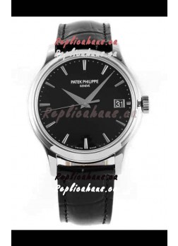 Patek Philippe #Ref 5227G in Black Dial 1:1 Mirror Replica 904L Steel Swiss Watch