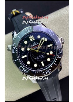 Omega Seamaster Diver 300M Edition 1:1 Mirror Replica Watch in Black Dial 