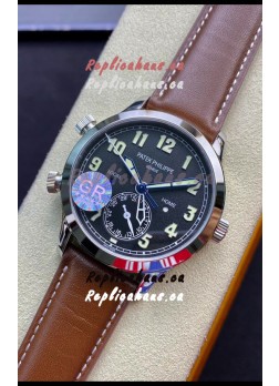 Patek Philippe Complications 5524G-001 Calatrava Travel Time Swiss Replica Watch