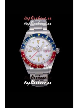 Rolex GMT Master Vintage Edition Swiss Replica Watch in White Dial