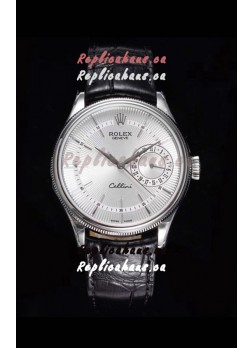 Rolex Cellini Date Ref#50519 Replica 1:1 Mirror 904L Steel Watch White Dial