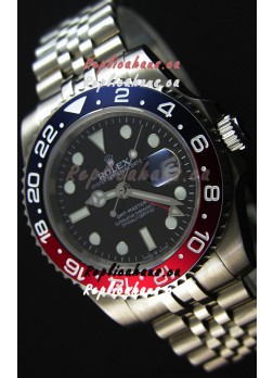 Rolex GMT Masters Japanese Replica Movement Watch in Jubilee Strap