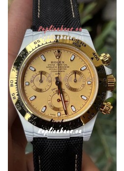 Rolex Cosmograph Daytona DiW Golden Essence Carbon Fiber Watch Cal.4130 Movement