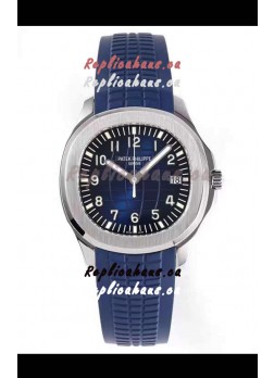 Patek Philippe Aquanaut 5168G Swiss Replica Watch Blue Dial - 1:1 Mirror Edition