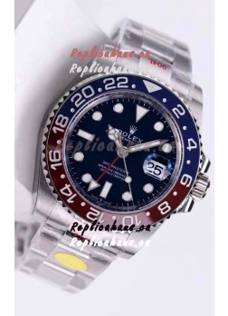 Rolex GMT Masters II 126719BLRO Pepsi Bezel Cal.3285 Movement Swiss Replica - Ultimate 904L Steel Watch