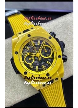 Hublot Big Bang Unico Yellow PVD 1:1 Mirror Edition Swiss Replica Watch
