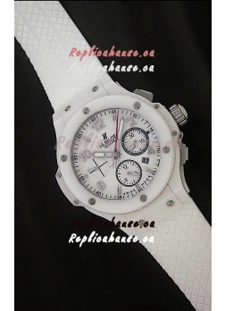 Hublot Big Bang Limited Edition Swiss Replica Watch in White 
