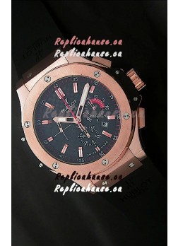 Hublot Big Bang Limited Edition Swiss Replica Watch in Rose Gold Case