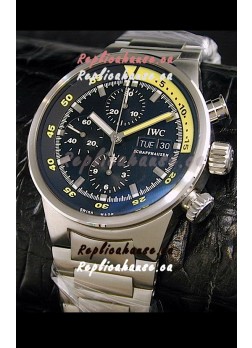 IWC Aquatimer Chrono Automatic Swiss Watch in Steel