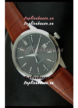 IWC Schaffhausen Ingenuier Vintage Swiss Replica Automatic Watch in Grey Dial