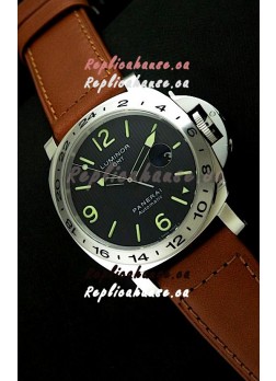 Panerai PAM029M Luminor GMT Swiss Watch - 1:1 Ultimate Mirror Replica