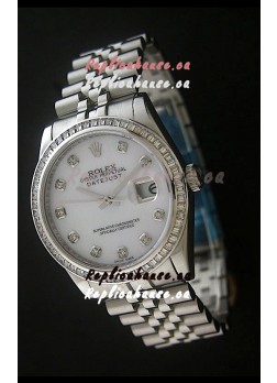Rolex Datejust Japanese Replica Automatic Watch in White Dial