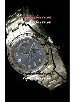 Rolex Oyster Perpetual Day Date Japanese Automatic Watch in Midnite Blue Dial