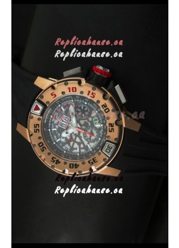 Richard Mille RM032 Swiss Watch in Pink Gold Finish