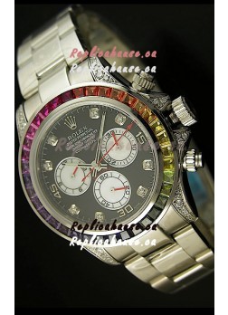 Rolex Replica Daytona Cosmograph Swiss Replica Watch - Sapphires Bezel