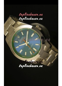 Rolex Milgauss 116400GV Swiss Watch with Blue Dial