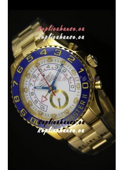 Rolex Yachtmaster II Yellow Gold - 1:1 Ultimate Replica (Working Stopwatch)